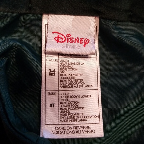 Disney Short Sleeve Velvet and Silk 4T Dress - Picture 6 of 8